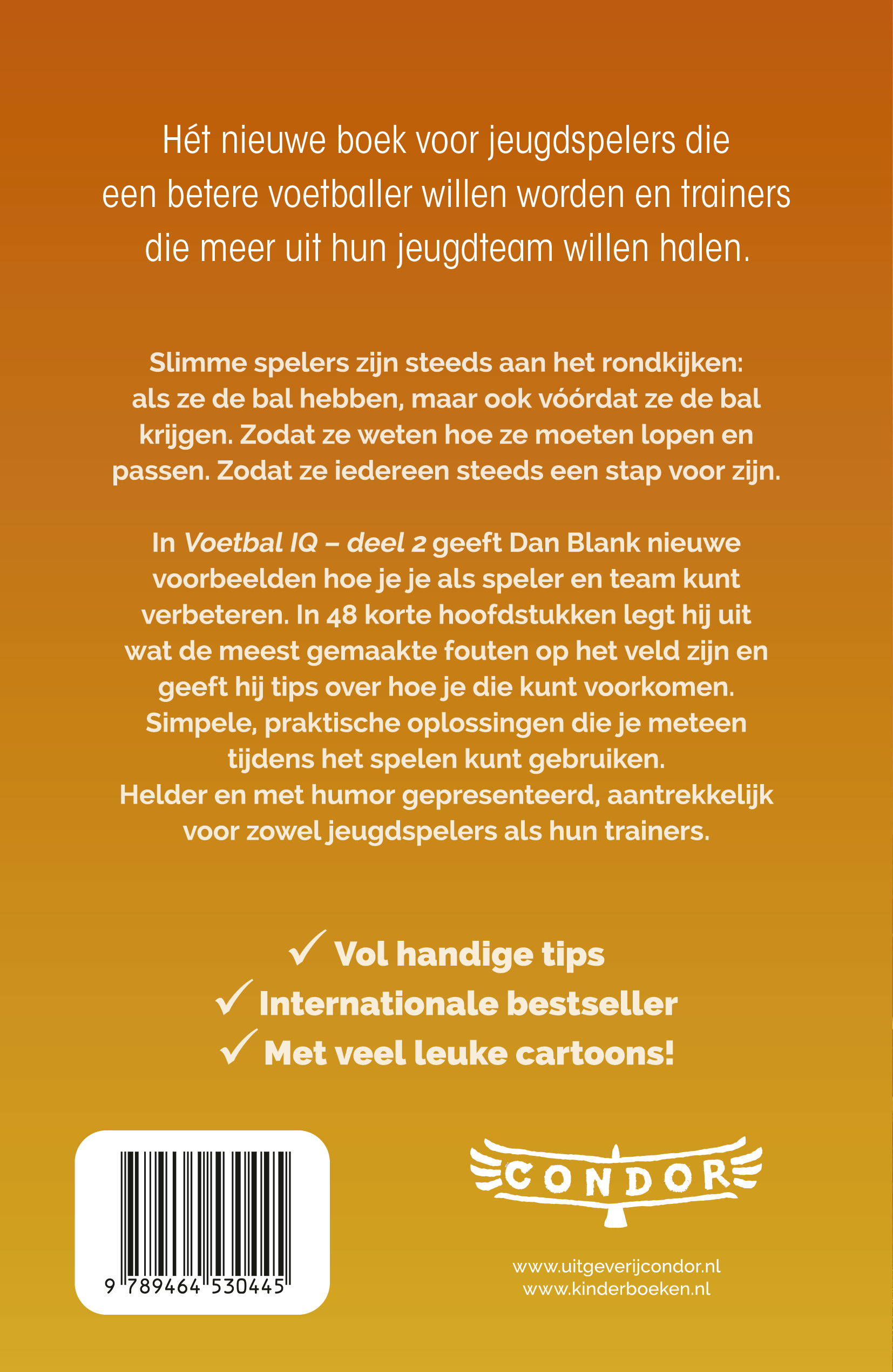 Voetbal IQ - deel 2 - Dan Blank - Kinderboeken.nl