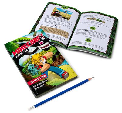 Minecraft Escapeboek Deel 2: Het helse eiland
