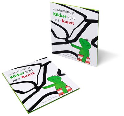 Kikker kijkt naar kunst