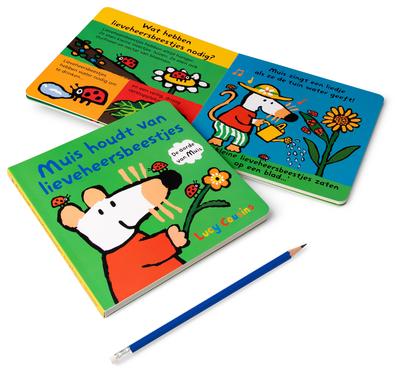 Muis houdt van lieveheersbeestjes