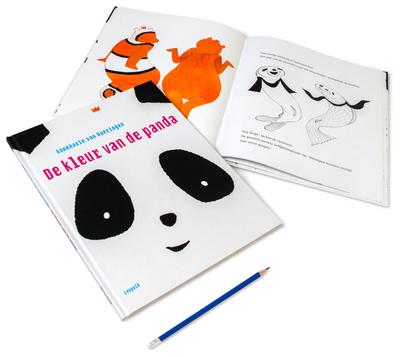 De kleur van de panda