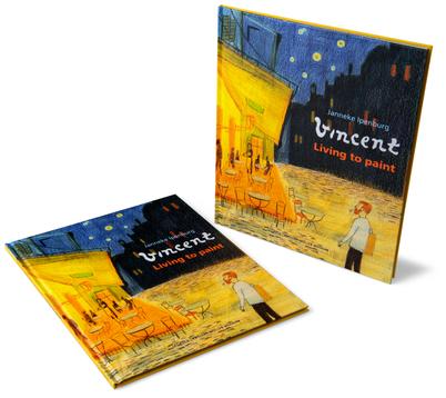 Kunstprentenboeken – Vincent, Living to paint