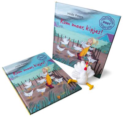 Kipjes – Kom maar, kipjes! PAKKET (boek + knuffeltje)