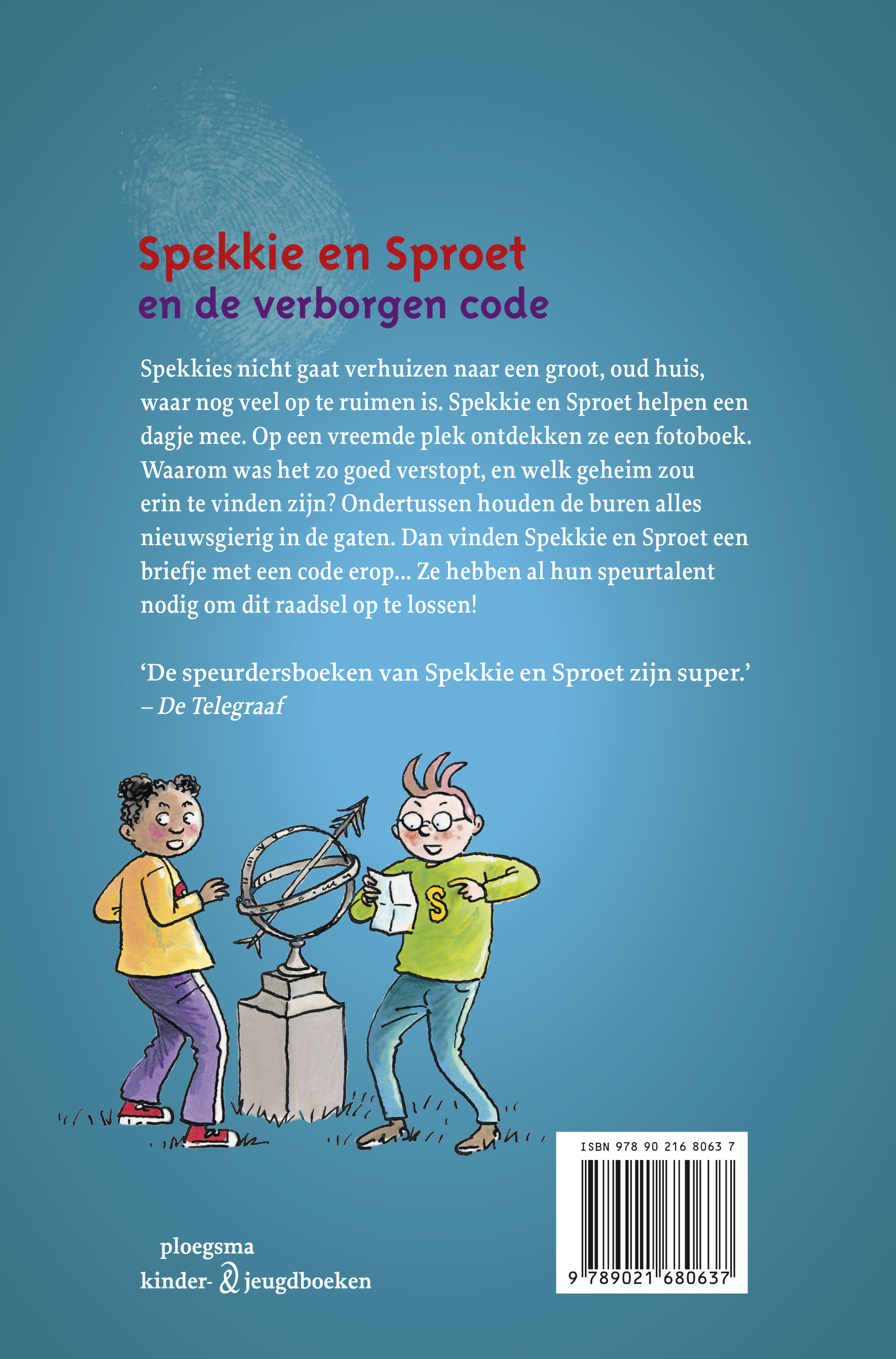 Spekkie en Sproet en de verborgen code | Kinderboeken.nl