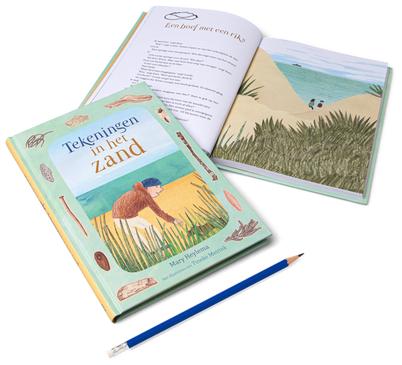 Tekeningen in het zand